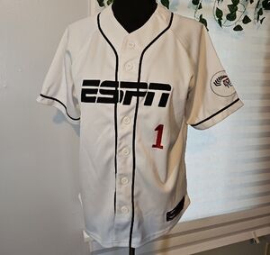 ESPN White Baseball Jersey